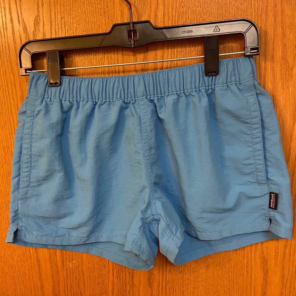 Blue Patagonia shorts